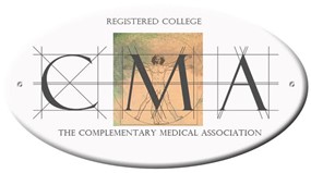 Logo for Complementary medical association.