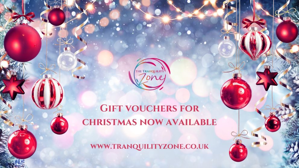 Gift vouchers for Christmas are now available at https://tranquilityzone.book.app/gift